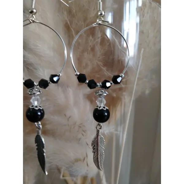 Boucles d'oreilles pendantes