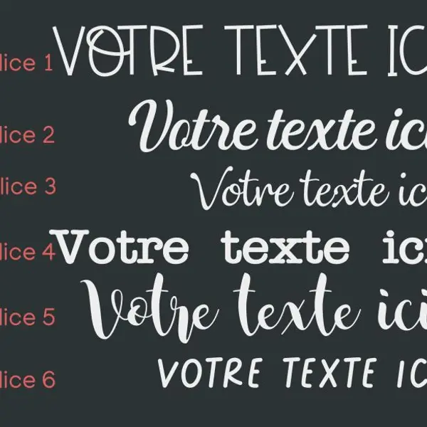 Tapis de porte personnalisé avec votre texte !