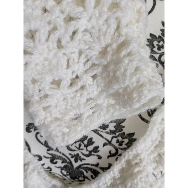 Longue veste au crochet fait main fête des mères
