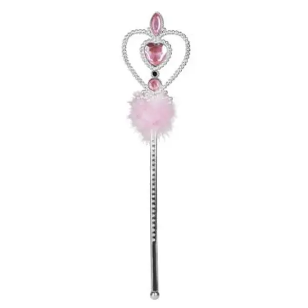 Baguette magique rose et argent
