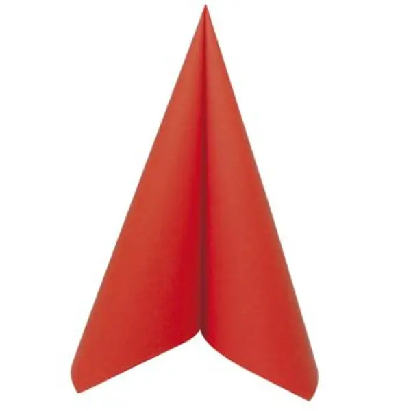 Rouleau de Nappe en Voie Sèche Intissé Rouge 10 m