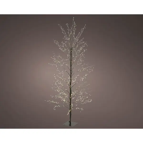 Décoration de Noël d'intérieur, Sapin 1350 Micro LED blanches 1.5m