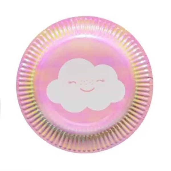Bougie d'Anniversaire - Nuage et Arc-en-Ciel