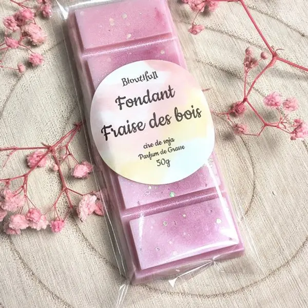 Fondant tablette parfumée fraise des bois