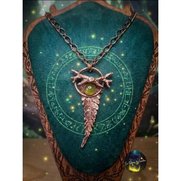 Collier cuivre lumière & renouveau