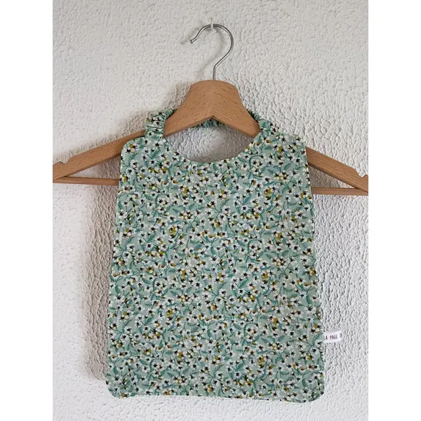 Bavoir de cantine /serviette de table maternelle / cou élastiqué