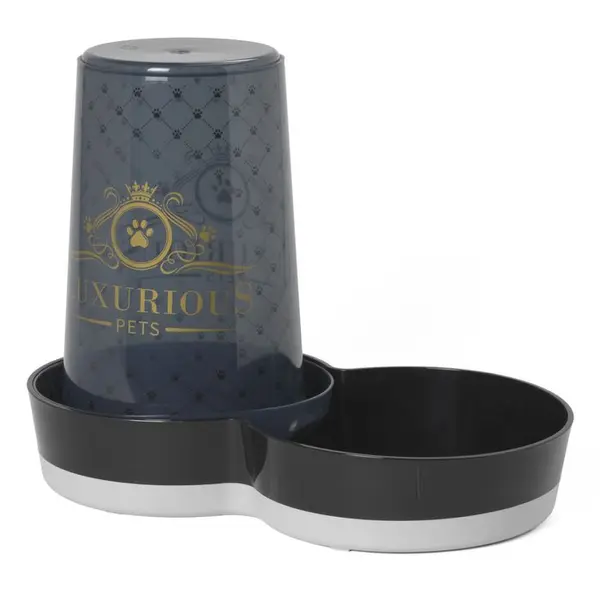 Distributeur de croquettes ou d'eau ''Luxurious'' pour chat