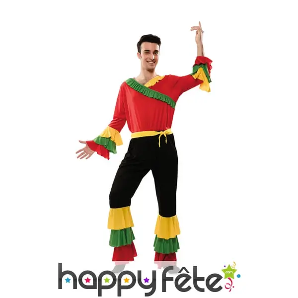Tenue de rumba pour homme