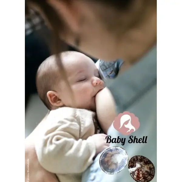 Coquillages d'allaitement en nacre Baby Shell