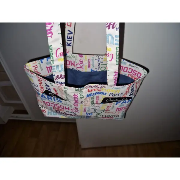 Petit sac " arc en ciel voyage "