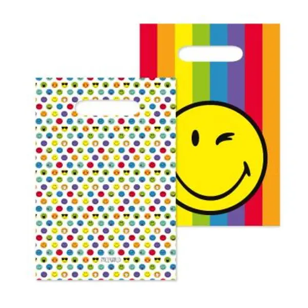 8 Pochettes Cadeaux - Smiley World