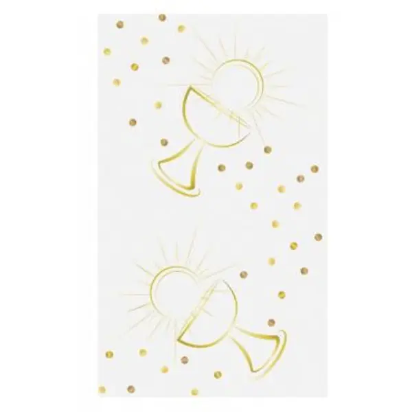 Chemin de table Calice or