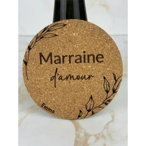 Coffret cadeau personnalisé - dessous de verre, stylo, porte-clés - cadeau parrain, marraine, fête des pères, fête des mères