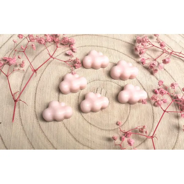 Fondant nuages parfumés fraise des bois
