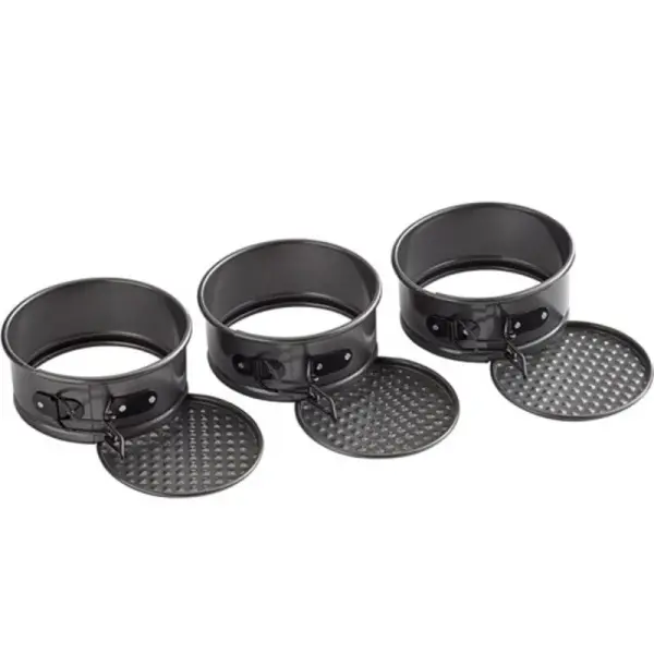 Ensemble de 3 mini moules à charnière 10 cm Wilton