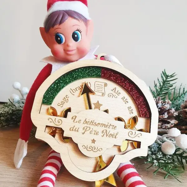 Le bêtisomètre du Père Noël articulé