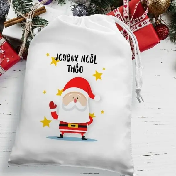 Pochette personnalisable Spéciale Noël Père Noël