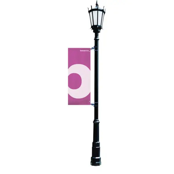 Porte-drapeau pour lampadaire