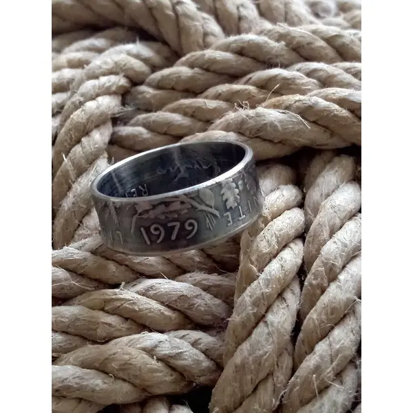 Bague 5 francs la semeuse