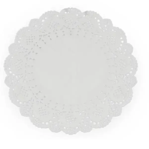 6 Napperons Papier Dentelle - 16.5 cm