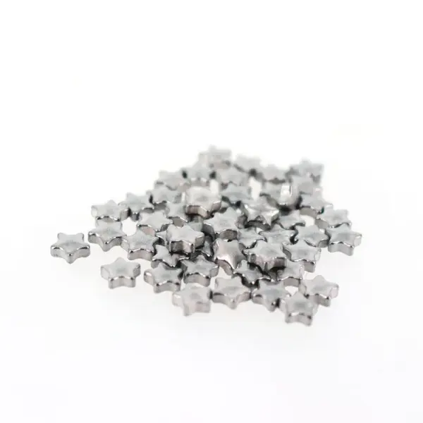 Décors comestibles étoiles argentées 60 g