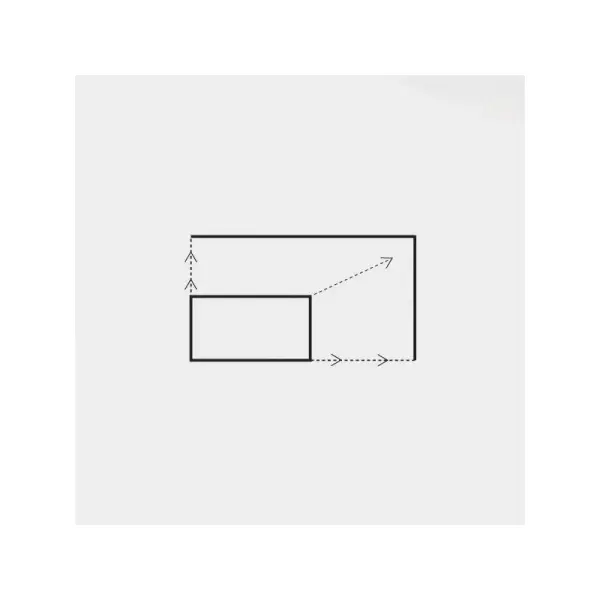 Cadre extensible inox rectangle Hauteur 5cm De Buyer