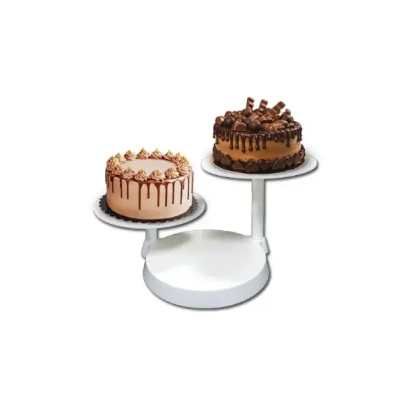 Présentoir gâteaux 2 étages