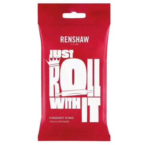Pâte à sucre blanche Renshaw 250 g - DDM 09/26