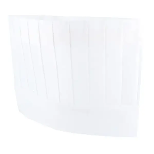 Toque en papier plissé H 23 cm (x 4)