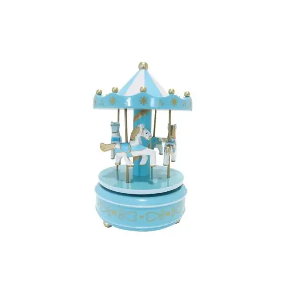 Carrousel musical bleu