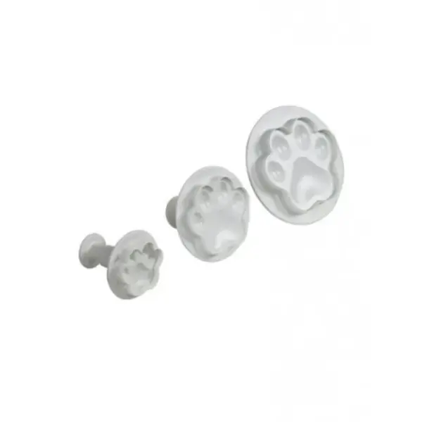 Découpoir éjecteur empreinte de chien (x 3)
