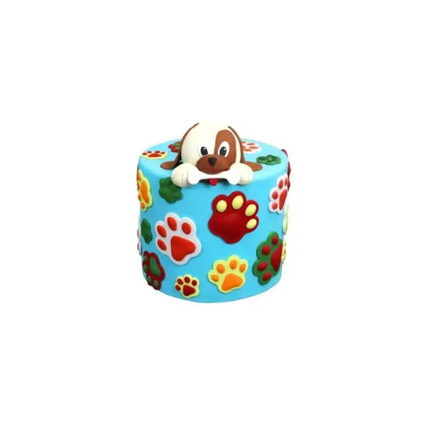 Découpoir éjecteur empreinte de chien (x 3)
