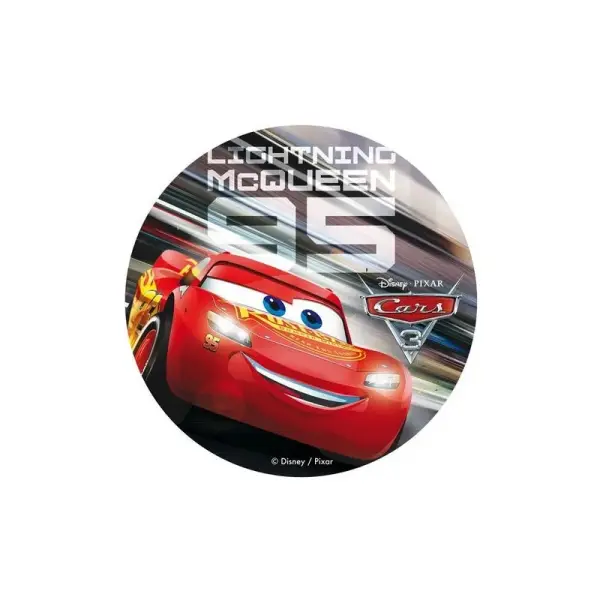 Disque azyme Cars Ø 20 cm