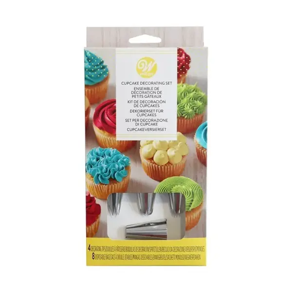 Douilles décoration cupcake Wilton (x 4)