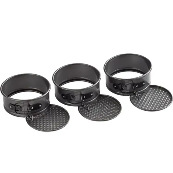 Ensemble de 3 mini moules à charnière 10 cm Wilton