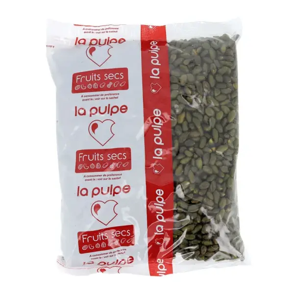 Pistaches vertes d'Iran émondées 1 kg