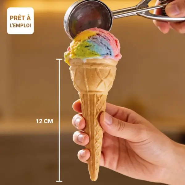 Cornets à glace en azyme - 1 boule (x 24)