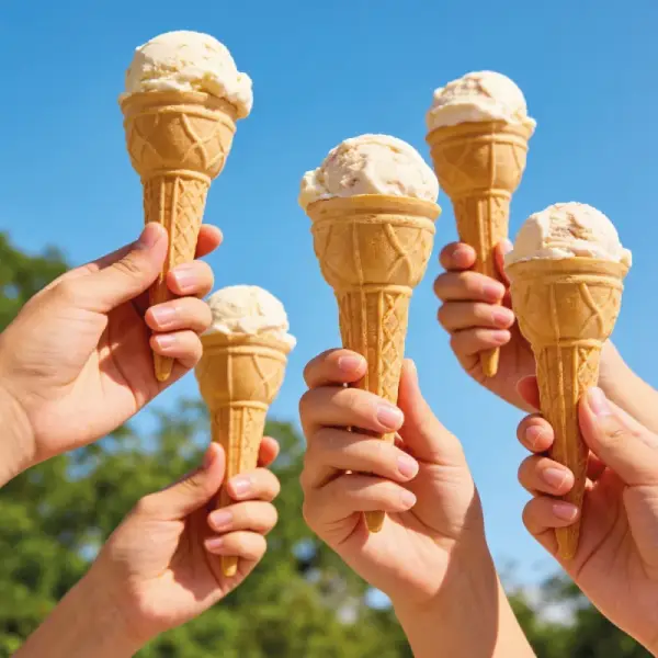 Cornets à glace en azyme - 1 boule (x 24)