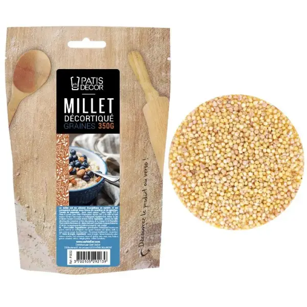 Graines de millet décortiquées 350 g