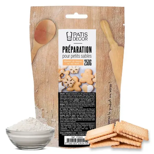 Préparation pour biscuits sablés - 250 g