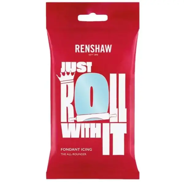Pâte à sucre bleu canard Renshaw 250 g - DDM 06/26