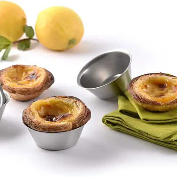 Moules à pasteis de nata 7 cm (x 4)