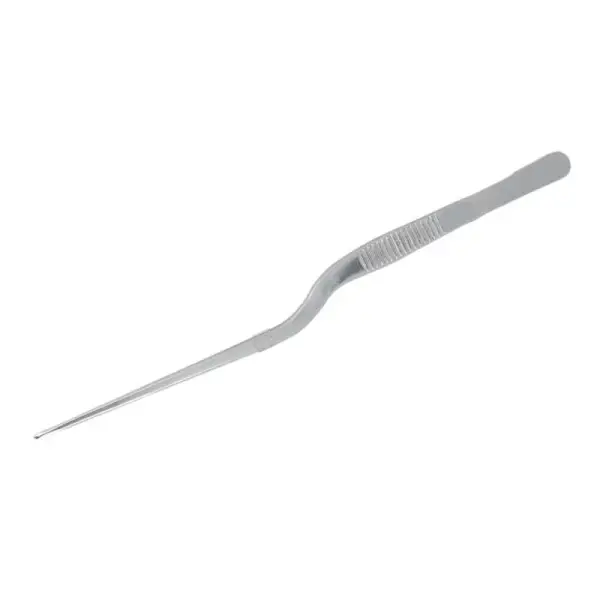 Pince à dresser courbée inox 20 cm