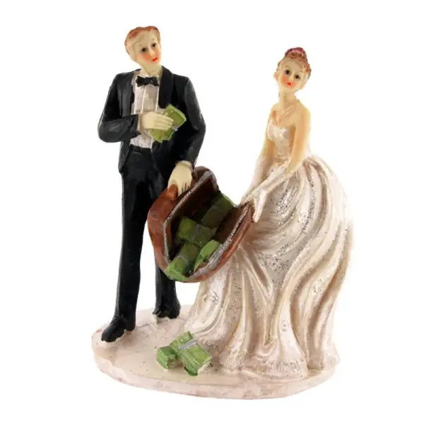 Figurine de mariage Casse du siècle
