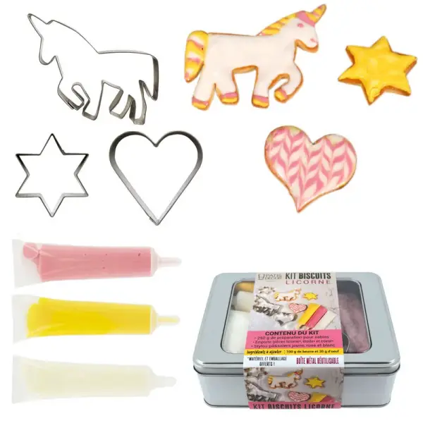 Kit biscuits licorne