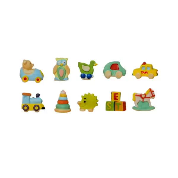 Fèves Les Jouets en Bois (x2)
