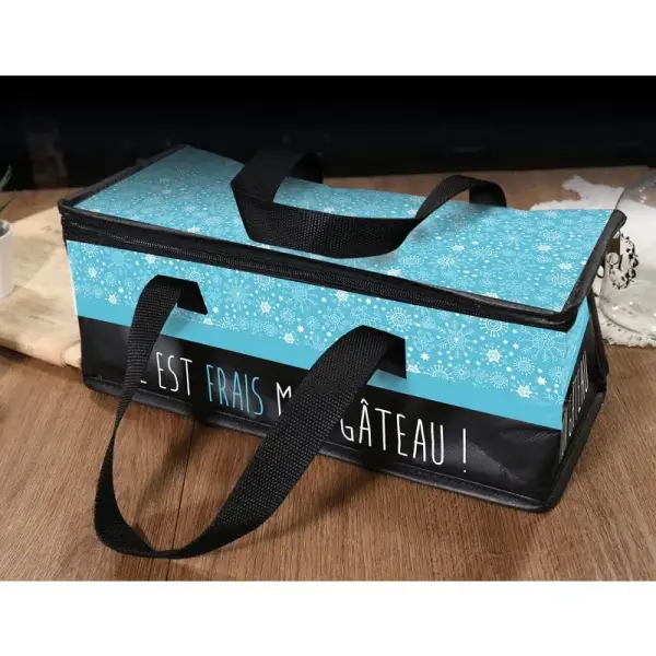 Sac isotherme rectangulaire pour bûches - 36 x 15 x 15 cm