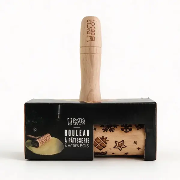 Mini rouleau empreintes Noël