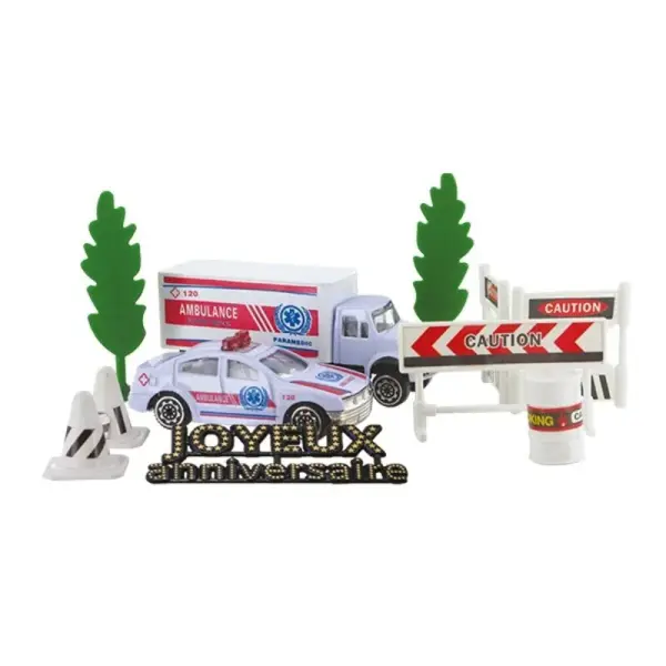 Kit décor gâteau Urgences