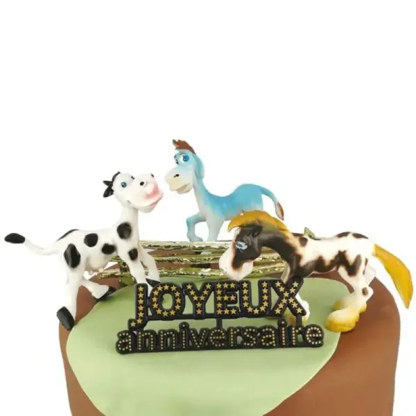 Kit décor gâteau Campagne